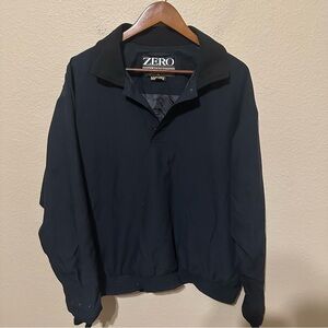 Zero Restriction Men’s GoreTex Black 1/4 Zip Windbreaker Pullover